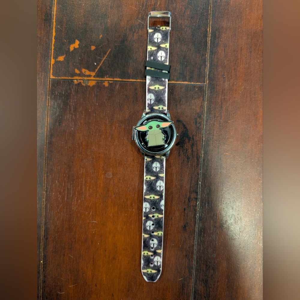 Star Wars Mandalorian Baby Yoda Watch Digital Stainless Steel